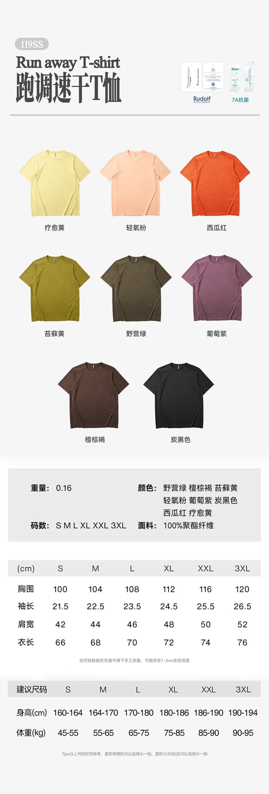 跑调T恤 模特图 3
