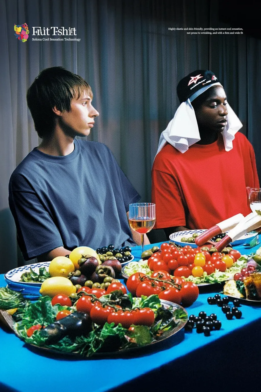 Fruit T-Shirt on model, image 2