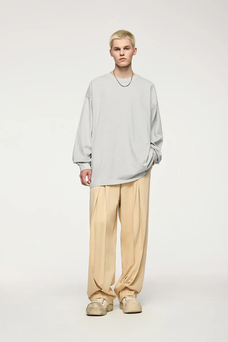 305G Fog-Tone Long Sleeve T-Shirt on model, image 5