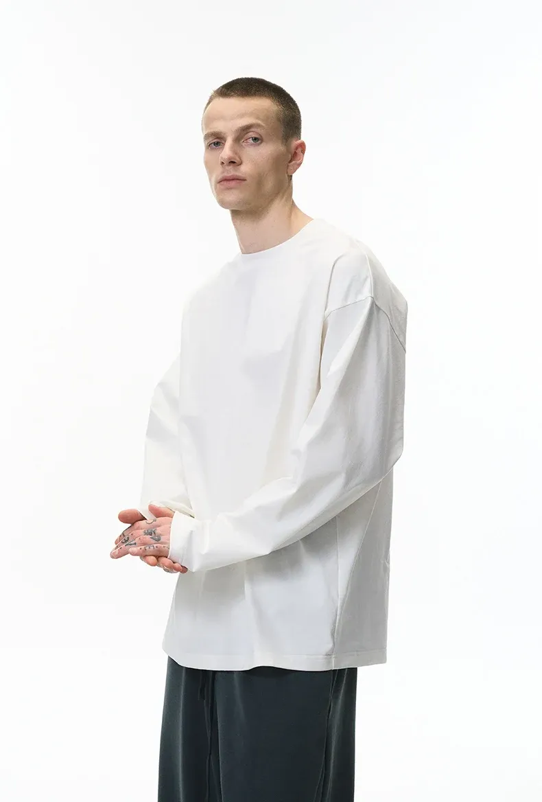 Sorona Stretch Long Sleeve T-Shirt on model, image 3