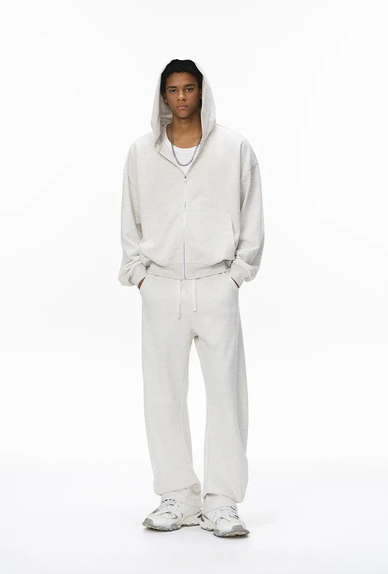 Dragon Scale Zipped Hoodie on model, image 5