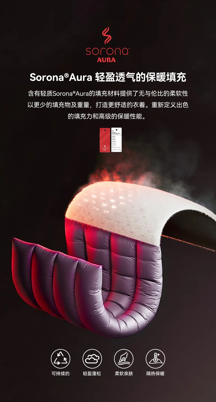 10D Packable Ultra-Light Down Jacket on model, image 3