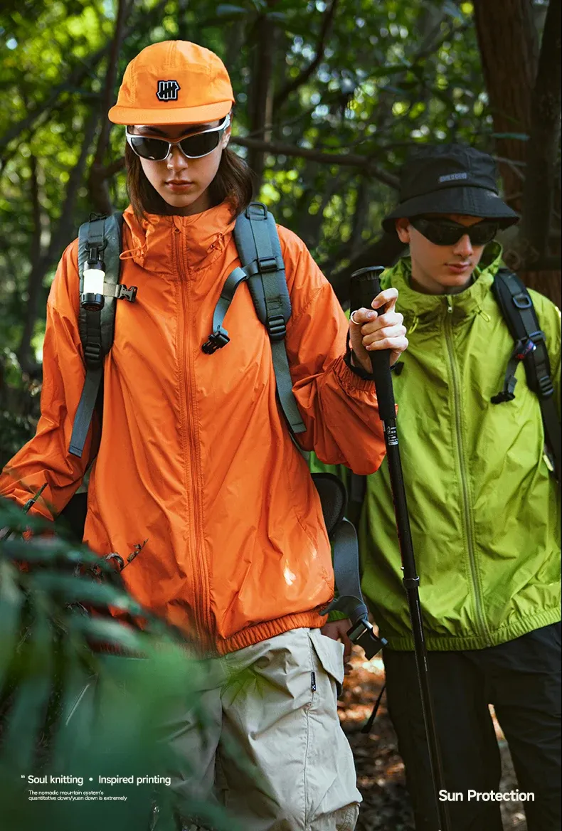 Teflon Triple-Protection Sun Jacket on model, image 4