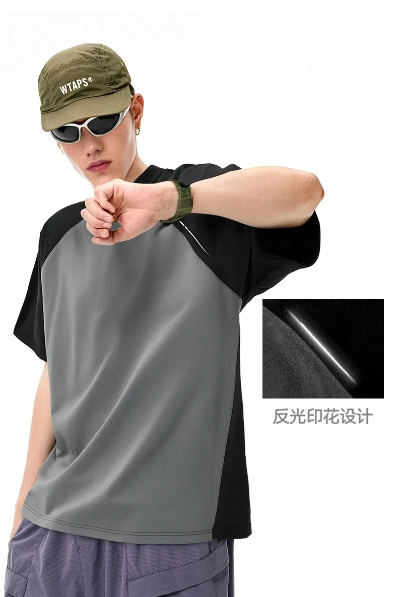 COOLMAX Breathable Hiking T-Shirt on model, image 5
