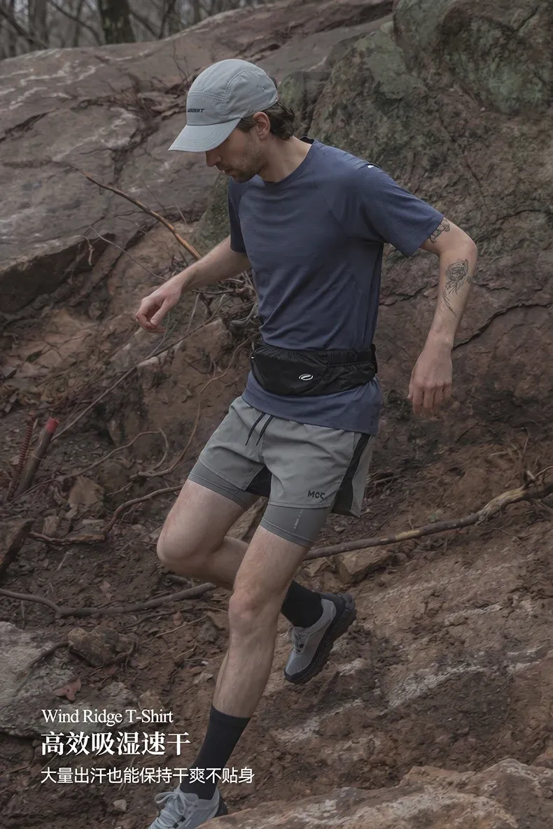 Windridge Taped Quick-Dry T-Shirt on model, image 4