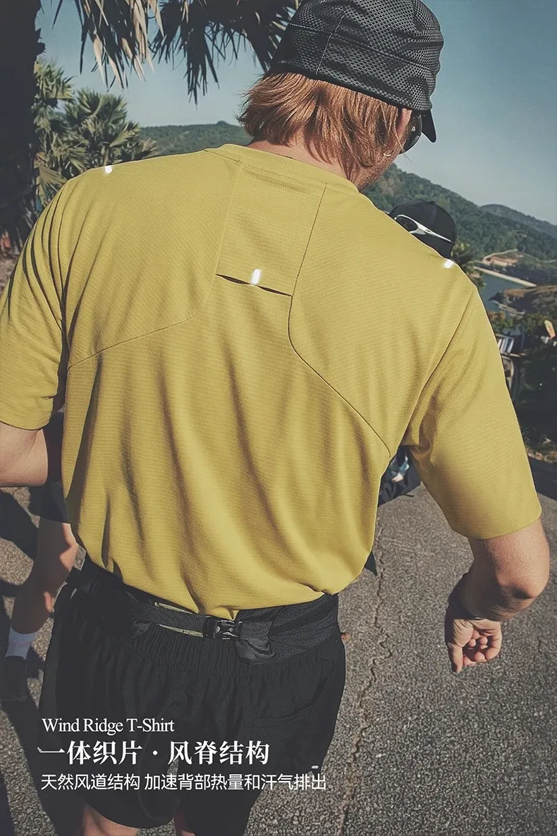 Windridge Taped Quick-Dry T-Shirt on model, image 5
